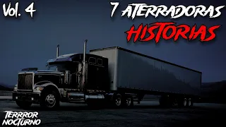 1 HORA de HISTORIAS de TERROR de TRAILEROS Vol. 4 l  7 PERTURBADORAS HISTORIAS