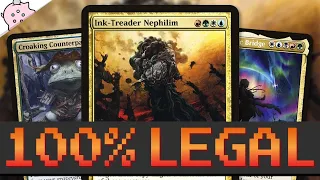 100% Legal! | Ink-Treader Nephilim Commander Deck | Five Color | Powerful | EDH | MTG