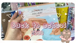 Back To School 2022 / Канцелярия к школе + Эстетичная канцелярия