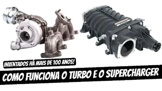 Como funciona o TURBO e o SUPERCHARGER (e como foram INVENTADOS)