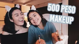 500 Peso Makeup Challenge w/ Frankie