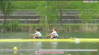 382, 2xJW, Schmerikon 05  Mai 2024, Doppelzweier Juniorinnen U19 Rennen 150, Serie 1