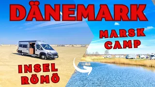 😍Dänemark😍, Insel Römö, toller Wohnmobil-Stellplatz Marsk Camp, Kastentouren Reisebericht