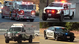 Fire Trucks, Police Cars & Ambulances Responding - Best of 2022