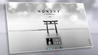 This Black & White Theme Will Make Your Desktop Look Super Clean