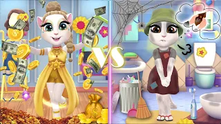 My talking Angela 2 | Rich Angela VS Poor Angela | cosplay