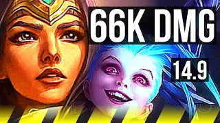 SIVIR & Thresh vs JINX & Soraka (ADC) | 66k DMG, 500+ games | NA Master | 14.9