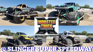 MONSTER TRUCK THROWDOWN 2023  AT SLINGER SUPER SPEEDWAY IN WISCONSIN | STAYWITHUS