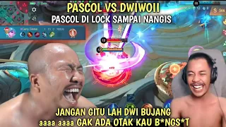 COSTUM KETUA NAGA HITAM VS DWI WOII.!! PASCOL NANGIS MIYANYA DI LOCK DWI WOI SAMPAI DI BASE.!!