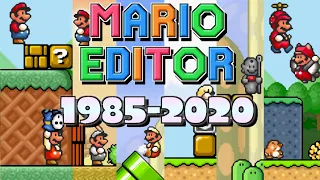 All 2D Super Mario W1-1 LEVELS Remade in MARIO EDITOR