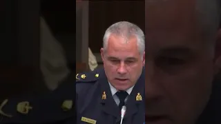 Watch me grill the new RCMP Commissioner back in November!