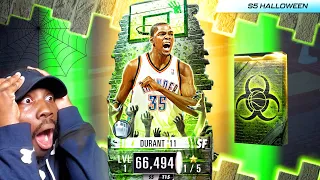 PEARL KEVIN DURANT In HALLOWEEN PACK OPENING! NBA 2K Mobile Season 5