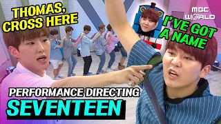 [C.C.] Performance leader HOSHI making and directing choreography #SEVENTEEN #HOSHI