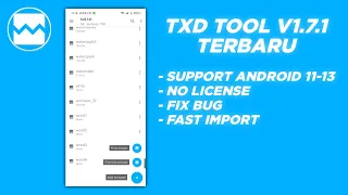 Download TXD Tool Terbaru 2023 Support Android 11-13