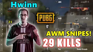 Soniqs Hwinn & Ashleykan - 29 KILLS - AWM SNIPES! - DUO - PUBG