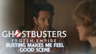 GHOSTBUSTERS: FROZEN EMPIRE "BUSTING MAKES ME FEEL GOOD" SCENE EXCLUSIVE!