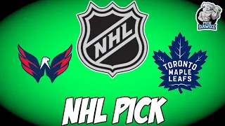 Washington Capitals vs Toronto Maple Leafs 4/24/22 NHL Free Pick Free NHL Betting Tips