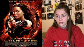 Reaction to HUNGER GAMES:CATCHING FIRE *WHAT IS GOING ON??* (first time watching)