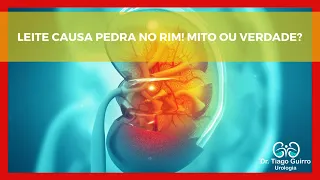 Beber leite causa pedra no rim? Mito Ou Verdade?