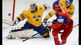 Русские чемпионы Олимпиады биты шведами из НХЛ!
