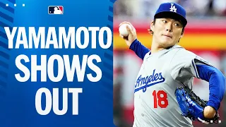 Yoshinobu Yamamoto delivers 6 SHUTOUT innings for the Dodgers!