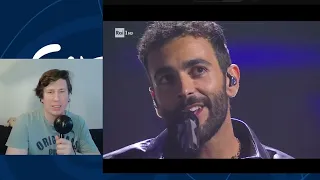 * Will Italy Win Agian? * Sanremo 2023 - Marco Mengoni canta 'Due vite' First Reaction