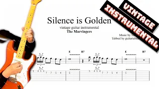 The Marvingers - Silence is Golden TAB - vintage instrumental guitar tabs (PDF + Guitar Pro)