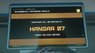 Force spawn HULL C in hangar - Star Citizen 3.22.0
