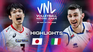 🇯🇵 JPN vs. 🇮🇹 ITA - Highlights | Week 1 | Men's VNL 2024