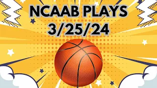 College Basketball Picks & Predictions Today 3/25/24