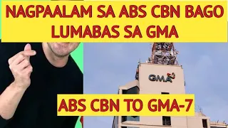 TV HOST AKTOR NAGPAALAM SA ABS CBN BAGO LUMABAS SA GMA NETWORK
