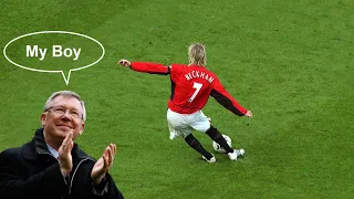 Beckham Unexplained Level of Genius Passing !!