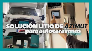 Solución LITIO para autocaravanas 🔋🔌 AZIMUT Caravaning y MASTERVOLT
