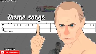 Meme Songs Guitar Tutorial (Part 2)