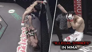 MMA "Illegal Strikes" Moments