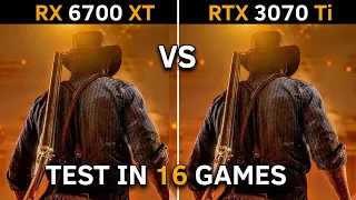 RX 6700 XT vs RTX 3070 Ti | Test In 16 Games