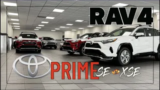 2022 Toyota RAV4 Prime SE vs XSE Trim Differences