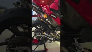 Desmosedici 2023 Akrapovic exhaust GP Sound | Ducati Corse Team ®