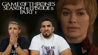 Game of Thrones Season 8 Episode 5 'The Bells' Part 1 REACTION!!