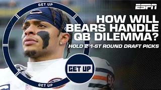 Career defining decision?! 👀 How the Bears handle the QB dilemma | Get Up