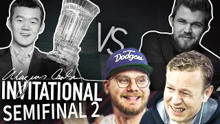 Carlsen vs. Ding | Magnus Carlsen Invitational | Schach mit Jan Gustafsson & Eddy