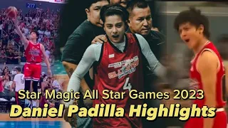 HIGHLIGHTS: DANIEL PADILLA nagpa ulan ng tres sa Starmagic All Star Games!