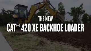 The Cat® 420 XE Backhoe Loader Gives You More