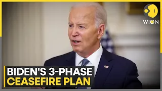 Israel war: Biden's 3-phase ceasefire plan explained | WION Newspoint