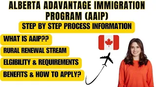 Alberta PNP process | Rural renewal | Low IELTS Score I AAIP | Pathway to Canada