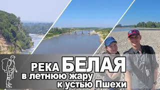 Река Белая. От Белореченска к Ханской | River Belaya. From Belorechensk to Khanskaya