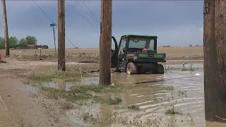Greeley farmers see many fields wiped out after overnight storm