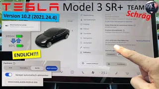 ENDLICH einfache %/km Umschaltung im V10.2 (2021.24.4) | Model 3 SR+