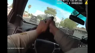 Las Vegas Shooting: Watch cop's body cam of dramatic chase, shoot-out
