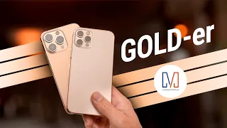 GOLD! iPhone 13 Pro Unboxing & Hands On